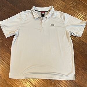 The North Face Men's Pickleball Shirt in Light Gray
